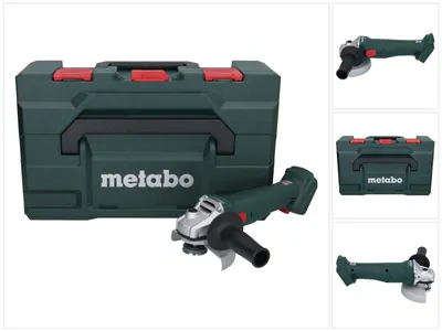 Obrázek produktu pro Akumulátorová úhlová bruska Metabo W 18 L 9-125 18 V 125 mm + metaBOX ( 602247840 ) - bez akumulátoru, bez nabíječky.