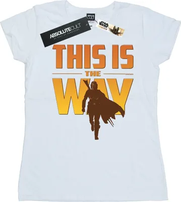 Obrázek produktu pro Star Wars - Dámské tričko "The Mandalorian This Is The Way" BI42912 (M) (White)