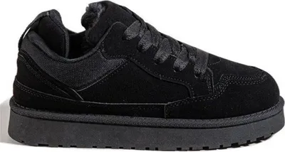 Produktbild von Damen Isoliert Sneaker Winterschuhe Gefüttert Freizeitschuhe Tisa Schwarz Gr.37