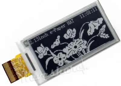 Produktbild von Waveshare 2,13 inch 250x122 E-Ink E-Paper Raw Display Panel SPI Arduino