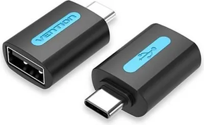 Obrázok produktu pre Vention CDTB0, USB C, USB A, Čierna