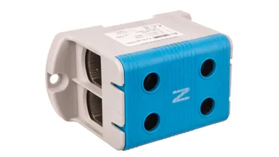 Obrázek produktu pro 1-cestná kolejová svorkovnice ZJUN 2x150 modrá R34RR-07010021601