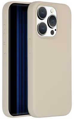 Immagine prodotto di Accezz Custodia in silicone liquido per iPhone 15 Pro - Stone
