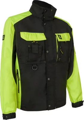 Produktbild von Arbeitsjacke Berufsjacke Bauarbeiter Schutzjacke Warnjacke Gelb (URG-Y-J) Gr. 50