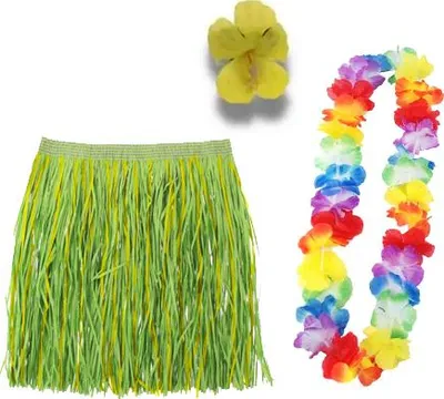 Immagine prodotto di Set Hawaii - giallo e verde - 3 pezzi.