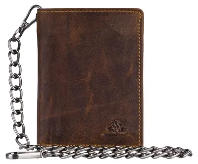 Produktbild von GREENBURRY Geldbörse Vintage Save Wallet With Chain Brown braun