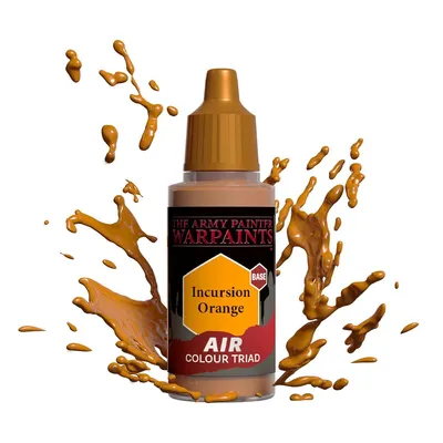 Imagen del producto de The Army Painter Warpaints Air: Naranja "Incursion", pintura acrílica, líquido, 1 unidad