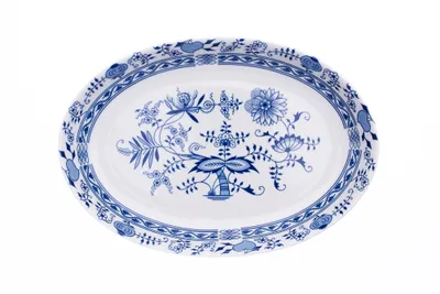 Obrázek produktu pro Saphyr, koš na chléb, 32 cm, cibulák, porcelán Thun 1794