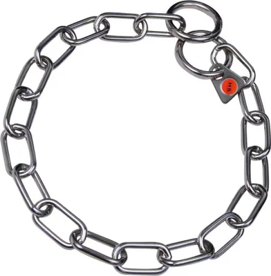 Produktbild von Hundehalsband Hs Sprenger Silberfarben 3 mm Verbindungen Halblang 55 cm