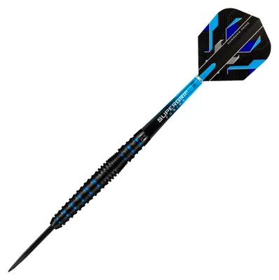 Produktbild von Harrows - Darts "Spina", Stahlspitze, Golddetail PP4092 (25 g) (Schwarz/Blau)