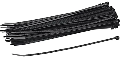 Produktbild von FX Tools Kabelbinder 75-teilig Schwarz, 25/15/10cm für Haushalt & Motorrad