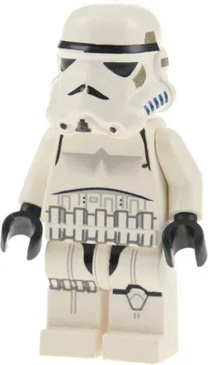 Produktbild von 1x Lego Minifigur Star Wars Episode 4/5/6 Imperial Stormtrooper Helm 7264 sw0122