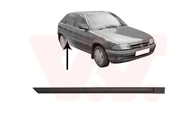 Immagine prodotto di VAN WEZEL 3734426 Modanatura per porta posteriore destra