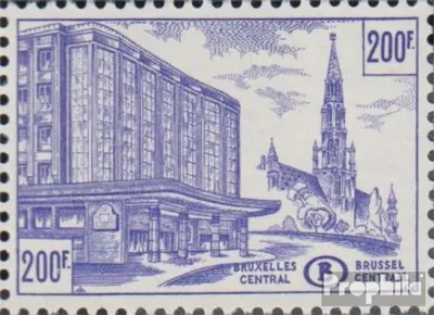 Produktbild von Briefmarken Belgien 1953 Mi EP319 postfrisch Eisenbahnpaketmarken