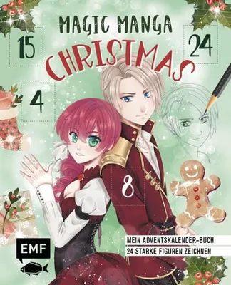 Immagine prodotto di Mein Manga-Adventskalender-Buch: Magic Manga Christmas