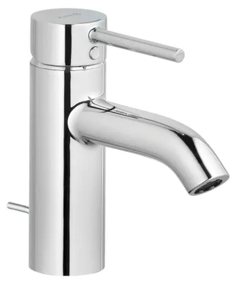 Image de Robinet de lavabo avec tirant et bonde, mitigeur à un levier