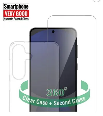 Produktbild von 4smarts 360° Protection Set für Samsung Galaxy S25 FE