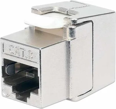 Produktbild von INTELLINET CAT8.1 40G Keystone-Modul STP und werkzeuglos