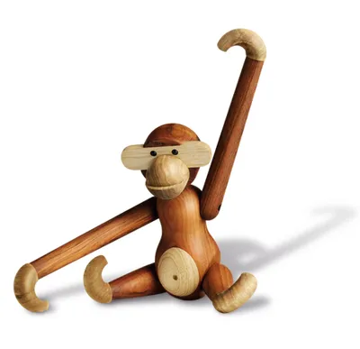 Produktbild von Holzfigur Affe groß