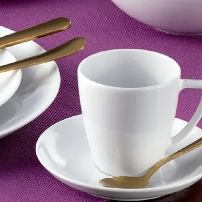 Produktbild von Lubiana BOSS 0001 Kaffeeservice 6 Personen 18-teilig weiß