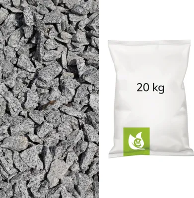 Produktbild von Passauer Granit Splitt, 16/32mm, 20kg Paket