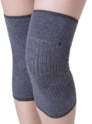 Produktbild von Kniebeschermers Elastische Therapeutische Kniebandage mit Wärmetechnik - Gelenkschmerzlinderung - Thermische Kniebandage - Wärme- und Kälteunterstützung für Männer und Frauen