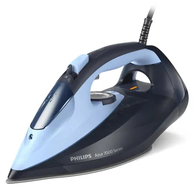 Produktbild von Philips Bügeleisen 7000 Series, 50 g/min kostanter Dampf, 2800 W, Schwarz (DST7041/20)