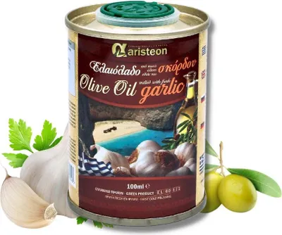 Produktbild von Olivenöl mit Knoblauch 100 ml ARISTEON Griechisch