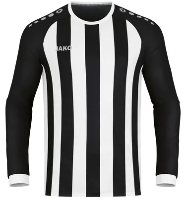 Immagine prodotto di Jako Inter Maglia a maniche lunghe per bambini - Nero / Bianco / Argento