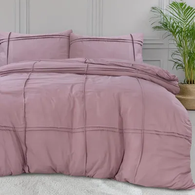 Produktbild von Sleeptime Washed Tufted Oud Rosa 140 x 200/220 cm