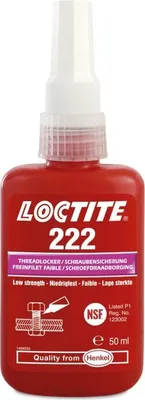 Produktbild von Loctite 222 Niedrigfeste Schraubensicherung 50 ml