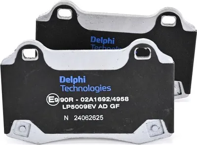 Produktbild von DELPHI Bremsbeläge Satz Hinten Bremsklötze für TESLA Model S (5YJS) LP5009EV