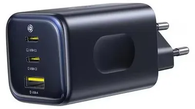 Immagine prodotto di Caricabatterie da rete Baseus PicoGo AE11, 100W, 1 x USB, 2 x USB Type-C Nero