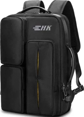 Produktbild von Wasserdichte Laptop-Rugzak 15,6 Zoll Schwarz USB