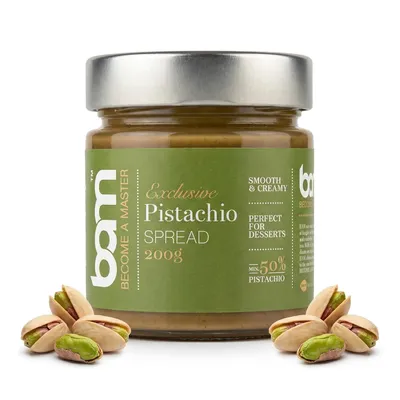 Produktbild von BAM Pistaziencreme - Brotaufstrich - Aufstrich - 200 g