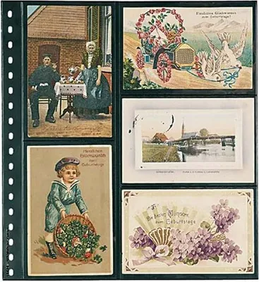 Produktbild von Lindner 021 Postkartenblatt - 1 Stück