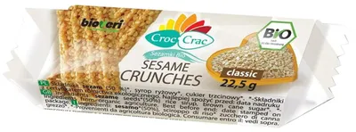 SEZAMKI CLASSIC BIO 22,5 g - CROC-CRAC (BIOVERI)