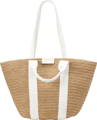 Produktbild von Marc O'Polo Marte Shopper White Baumwolle hellbraun