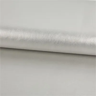 Produktbild von Kunstleder Meterware Kunstleder Kreativleder Polsterleder Bekleidungsleder mit Viskose hell silber metallic 140cm helles