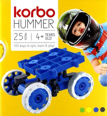 Produktbild von Hummer klocki 25 el żółte
