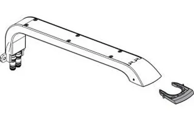Produktbild von HANSGROHE 92140000 Brausearm Raindance Select E300