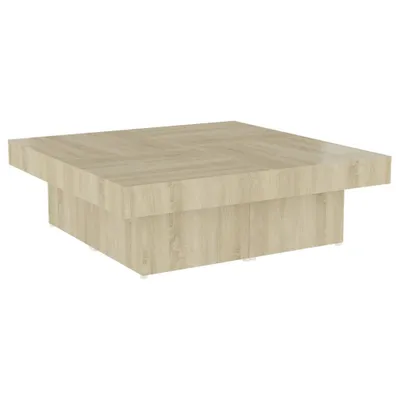 Obrázek produktu pro Konferenční stolek dub sonoma 90 x 90 x 28 cm dřevotříska