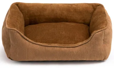 Image de Coussin pour chat, 50 x 45 x 15 cm, couleur marron, doux, respirant, idéal pour dormir