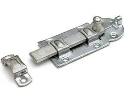 Produktbild von DENI® Rollentürriegel,mit Schlaufe,gerade galvanisch verzinkt