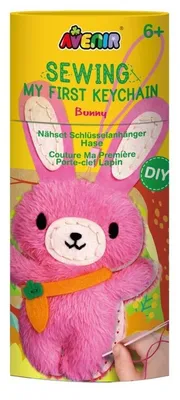 Produktbild von Nähset Schlüsselanhänger Hase