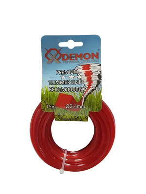 Obrázek produktu pro DEMON Struna 2.4mmx15m, profil čtverec M830860