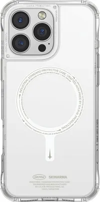 Image de Skinarma Etui Saido Iphone 16 Pro 6.3 Magnetic Charging Zielony/Green (Niteglow)