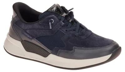 Image de Gabor ROLLINGSOFT Chaussures dames - Chaussures basses sportives à lacets bleues NEU