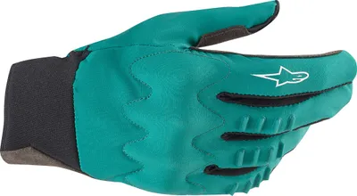 Image de Gants de vélo Alpinestars Techstar, vert/bleu, XL