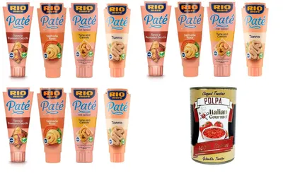 Produktbild von Rio Mare Italian Gourmet Rio Italian Gourmet Testpaket patè di tonno Fischaufstrich